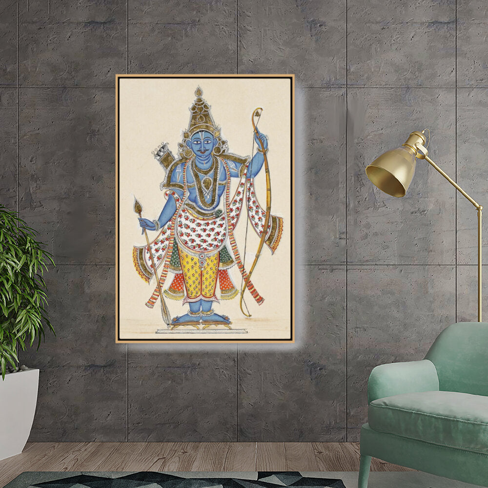 Rama Holding Arrows - FLOATING FRAME
