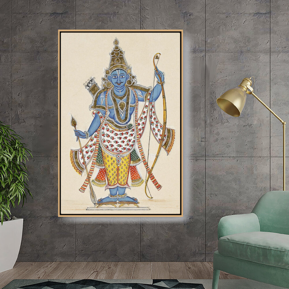 Rama Holding Arrows - FLOATING FRAME
