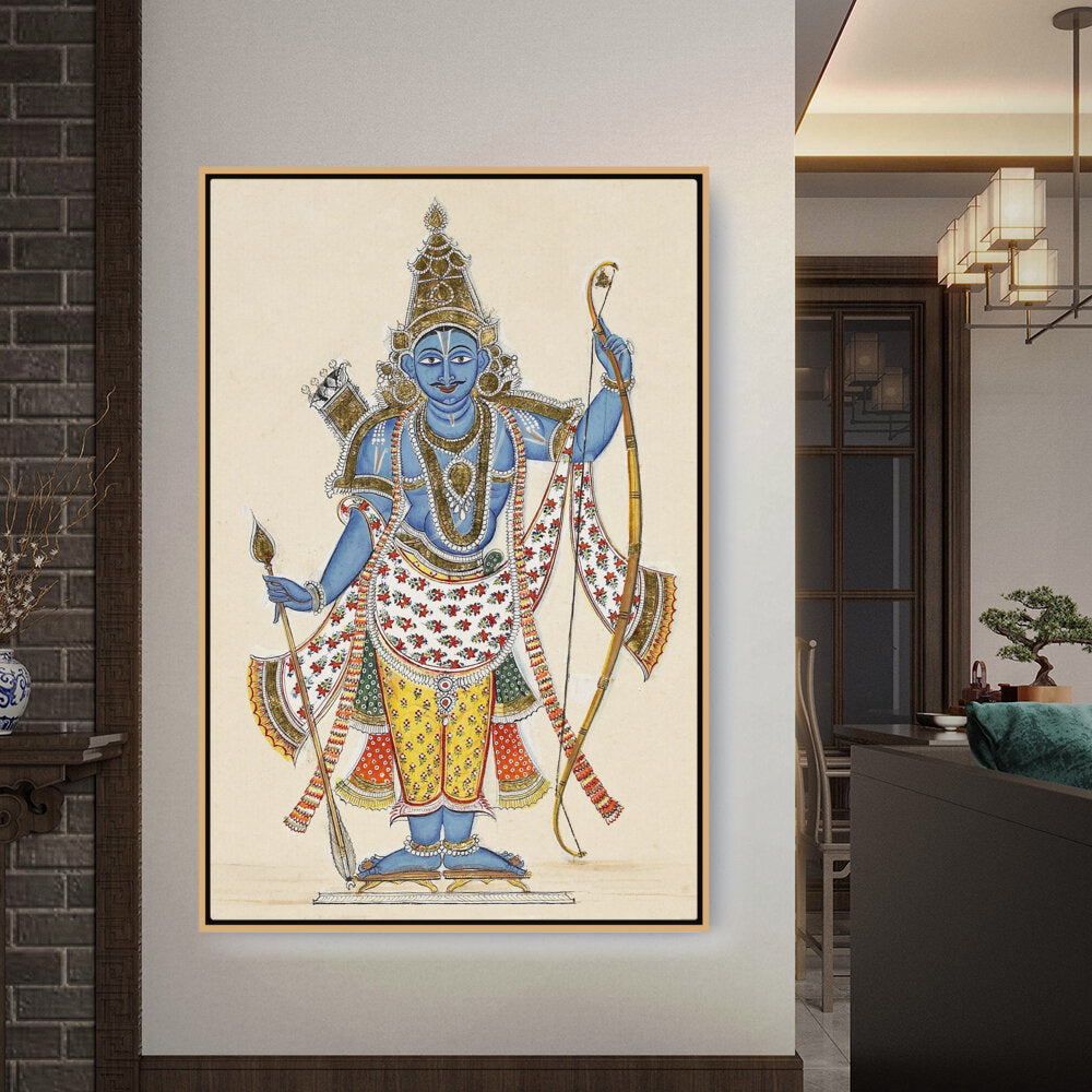 Rama Holding Arrows - FLOATING FRAME