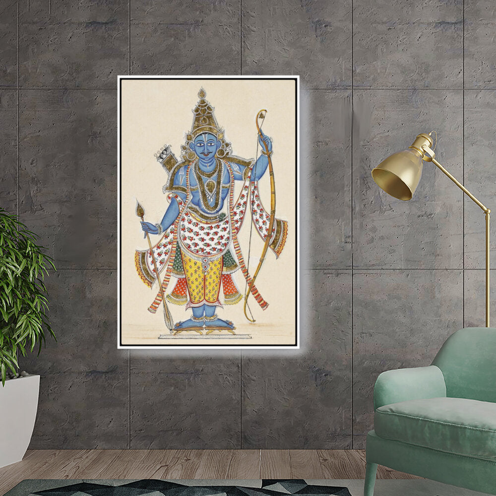 Rama Holding Arrows - FLOATING FRAME