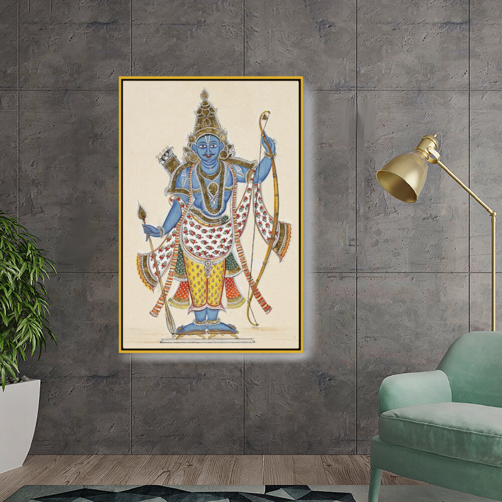 Rama Holding Arrows - FLOATING FRAME