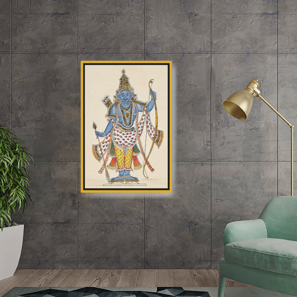 Rama Holding Arrows - FLOATING FRAME