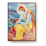 Sree Ram With Little Squirrel - FLOATING FRAME