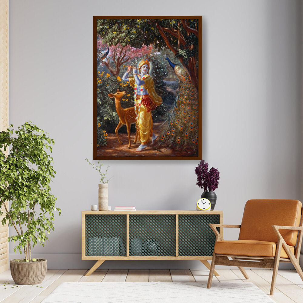Muralidhar - Framed Canvas