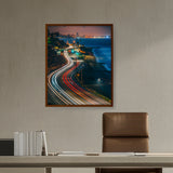 Picasoul - Artist - California State Route - Framed Canvas