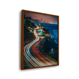 California State Route - Framed Canvas