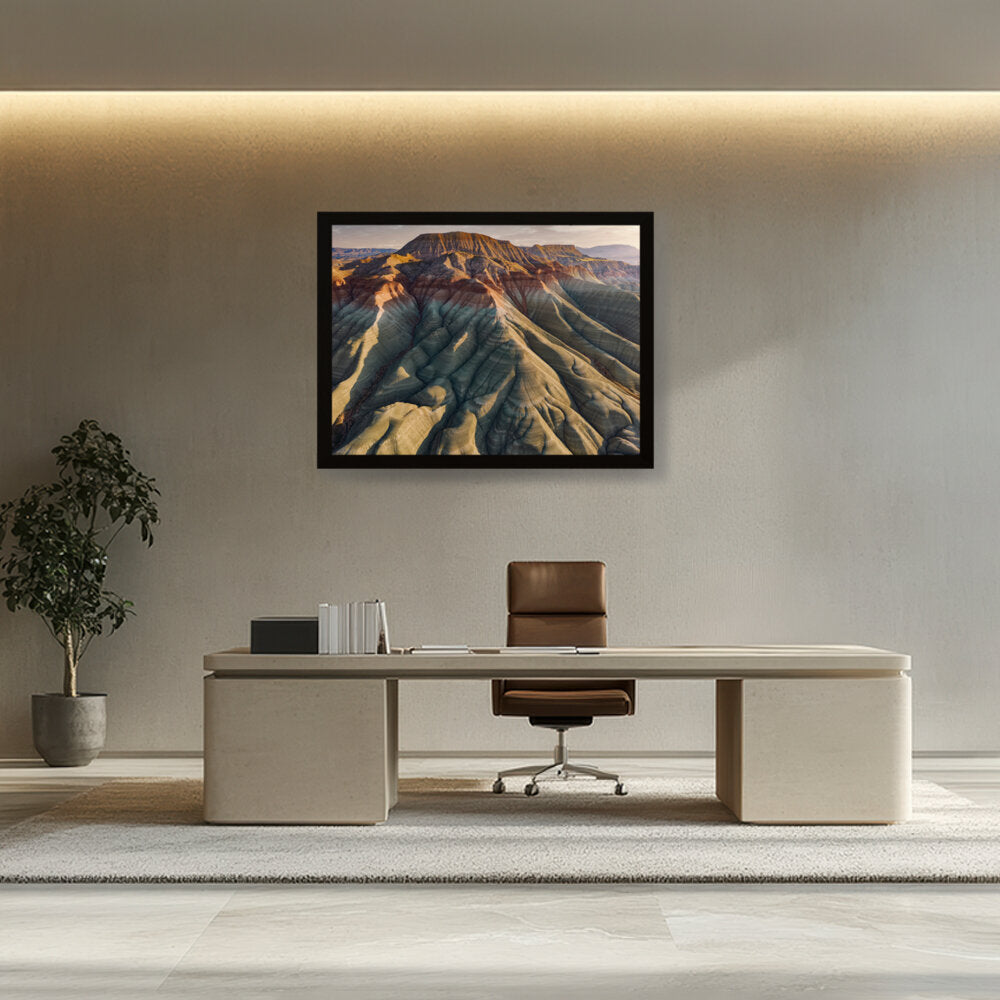 Rock Formations - Framed Canvas