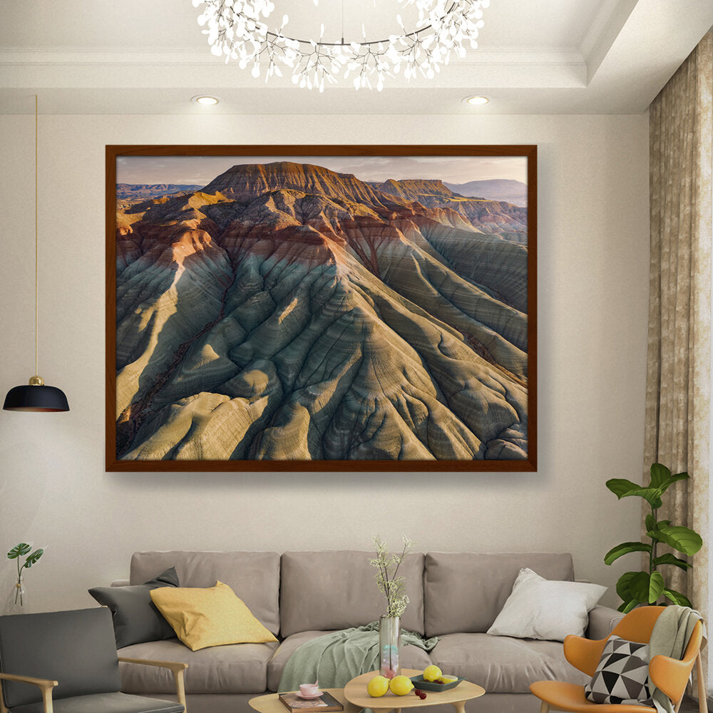 Rock Formations - Framed Canvas