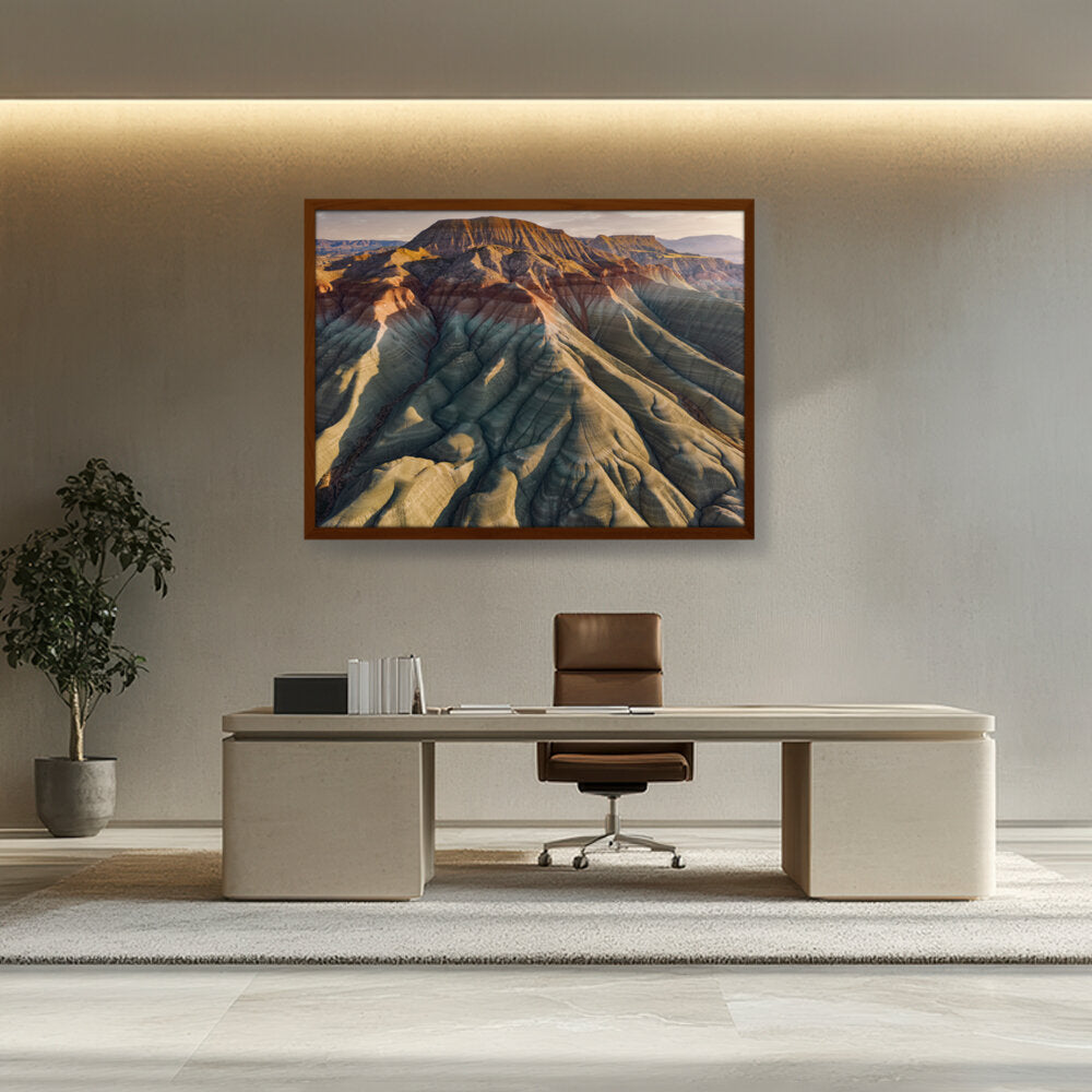 Rock Formations - Framed Canvas