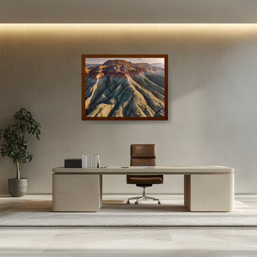 Rock Formations - Framed Canvas