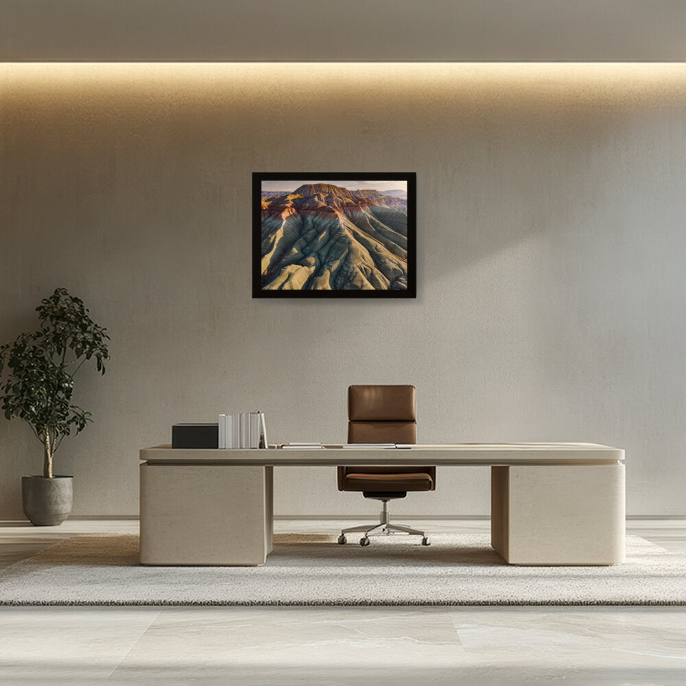 Rock Formations - Framed Canvas