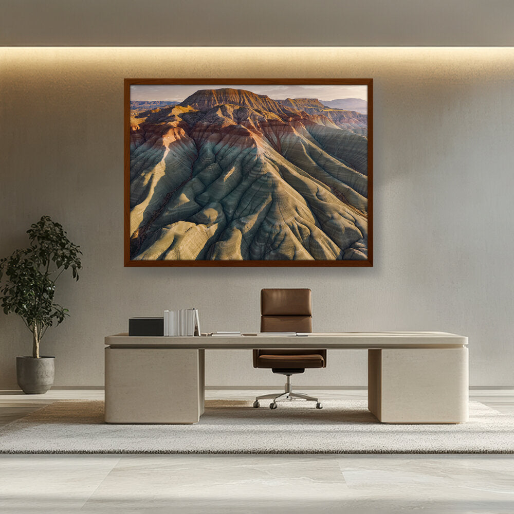 Rock Formations - Framed Canvas