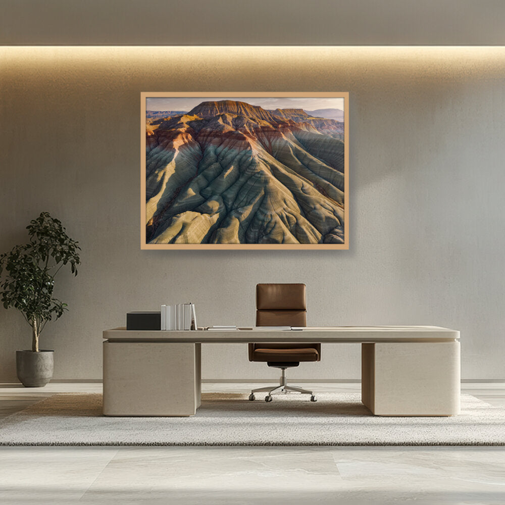 Rock Formations - Framed Canvas