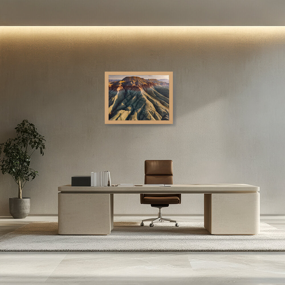 Rock Formations - Framed Canvas