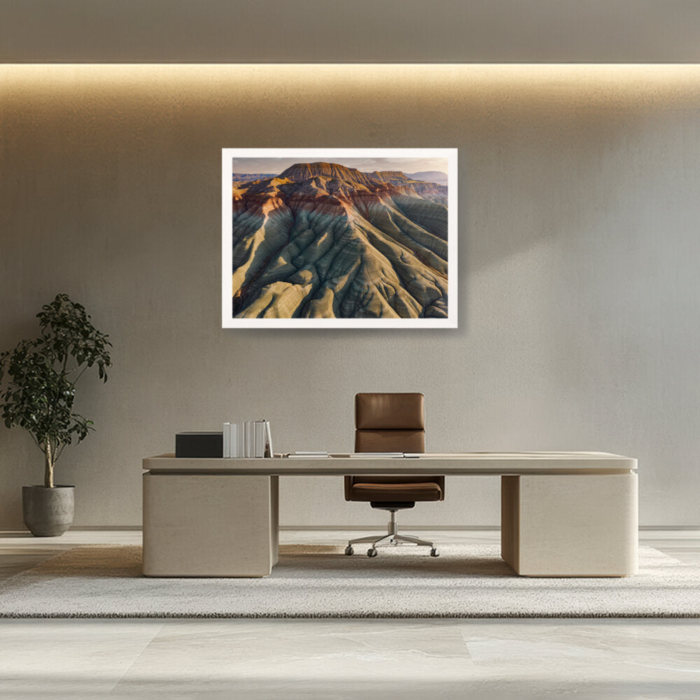 Rock Formations - Framed Canvas
