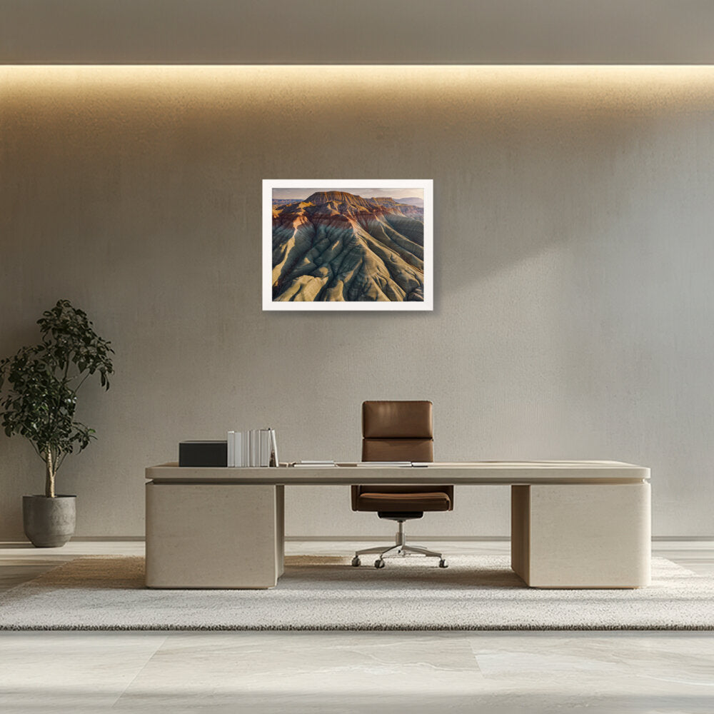 Rock Formations - Framed Canvas