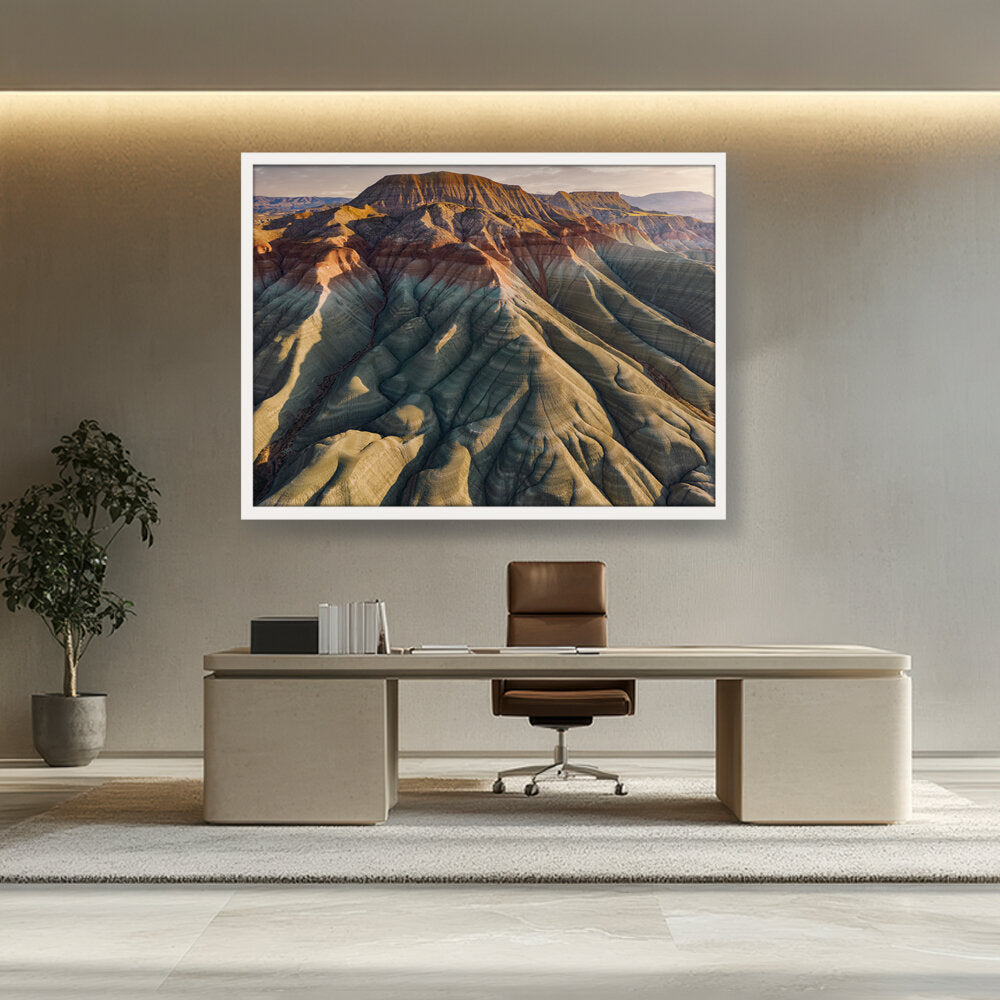 Rock Formations - Framed Canvas