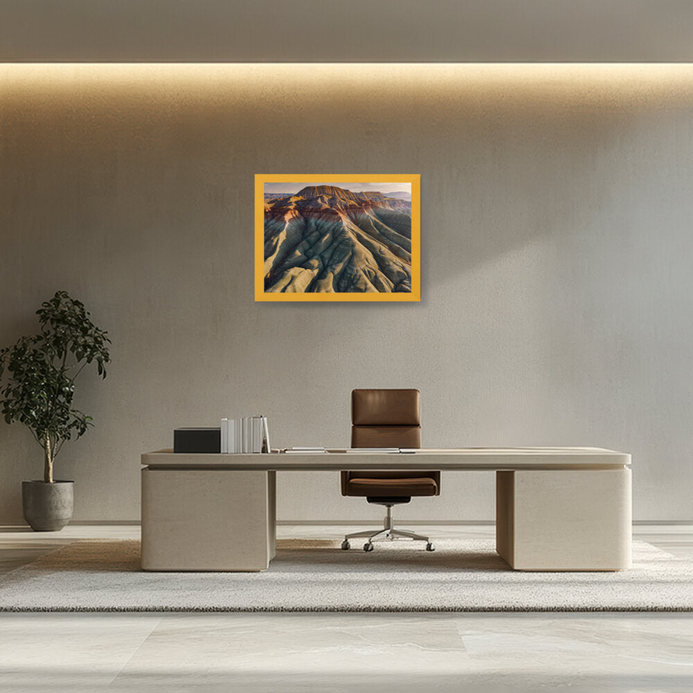 Rock Formations - Framed Canvas