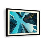 Skyscraper Tower Buildings - WALL MOUNT FRAME