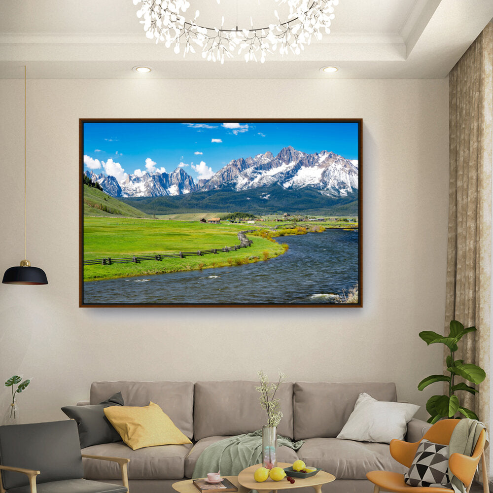 Stanley Idaho - FLOATING FRAME