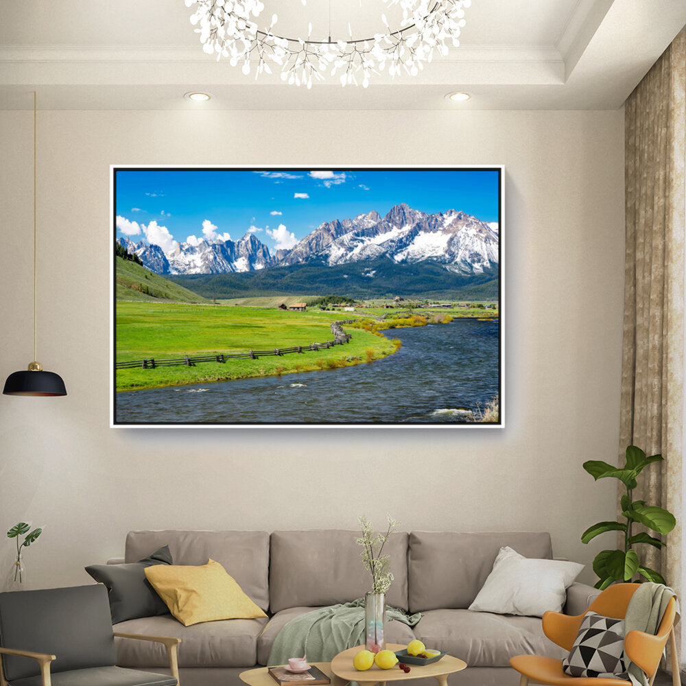 Stanley Idaho - FLOATING FRAME