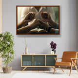 Together - Framed Canvas