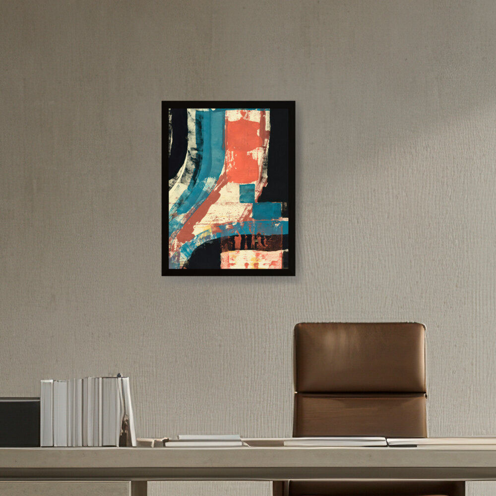 The Redemption Of Uncertainty - Framed Canvas