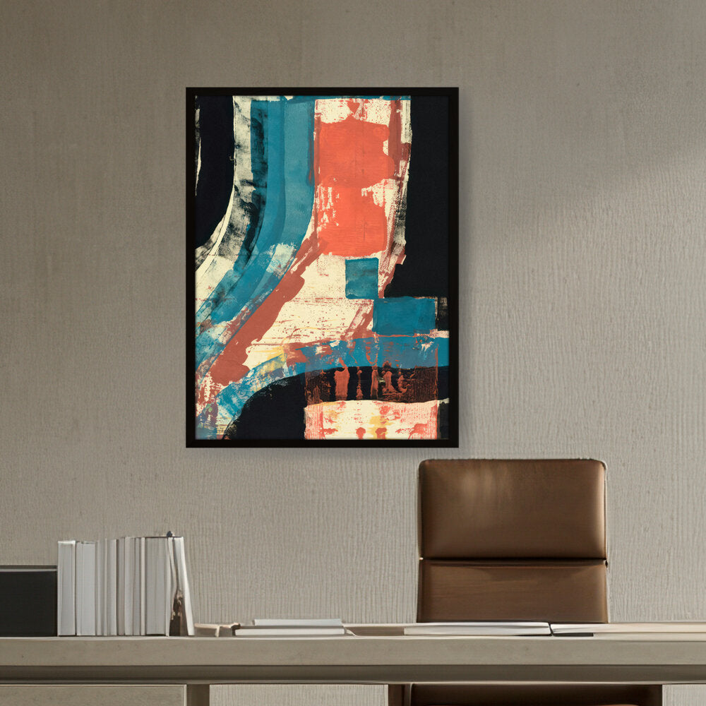 The Redemption Of Uncertainty - Framed Canvas