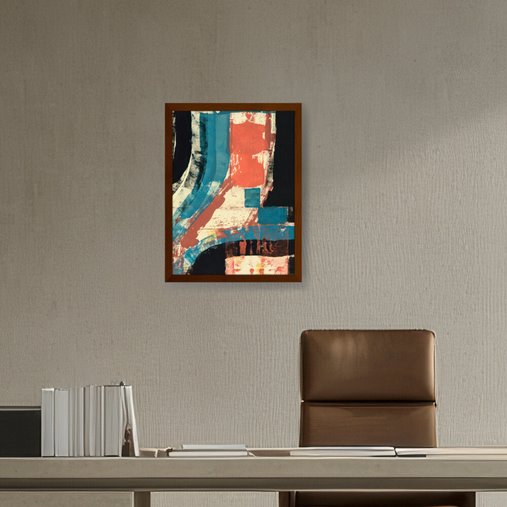 The Redemption Of Uncertainty - Framed Canvas