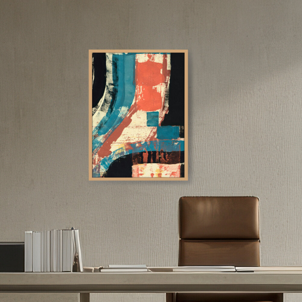 The Redemption Of Uncertainty - Framed Canvas