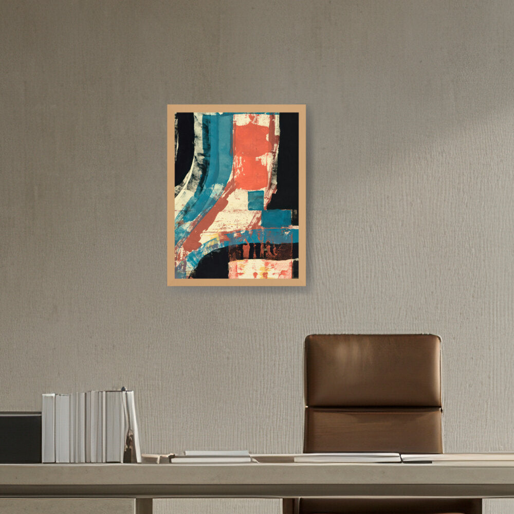 The Redemption Of Uncertainty - Framed Canvas