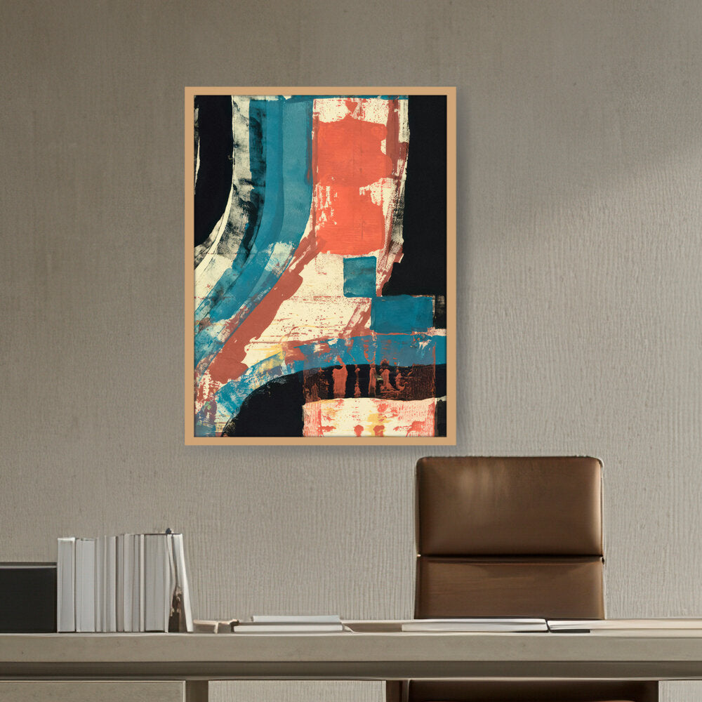 The Redemption Of Uncertainty - Framed Canvas