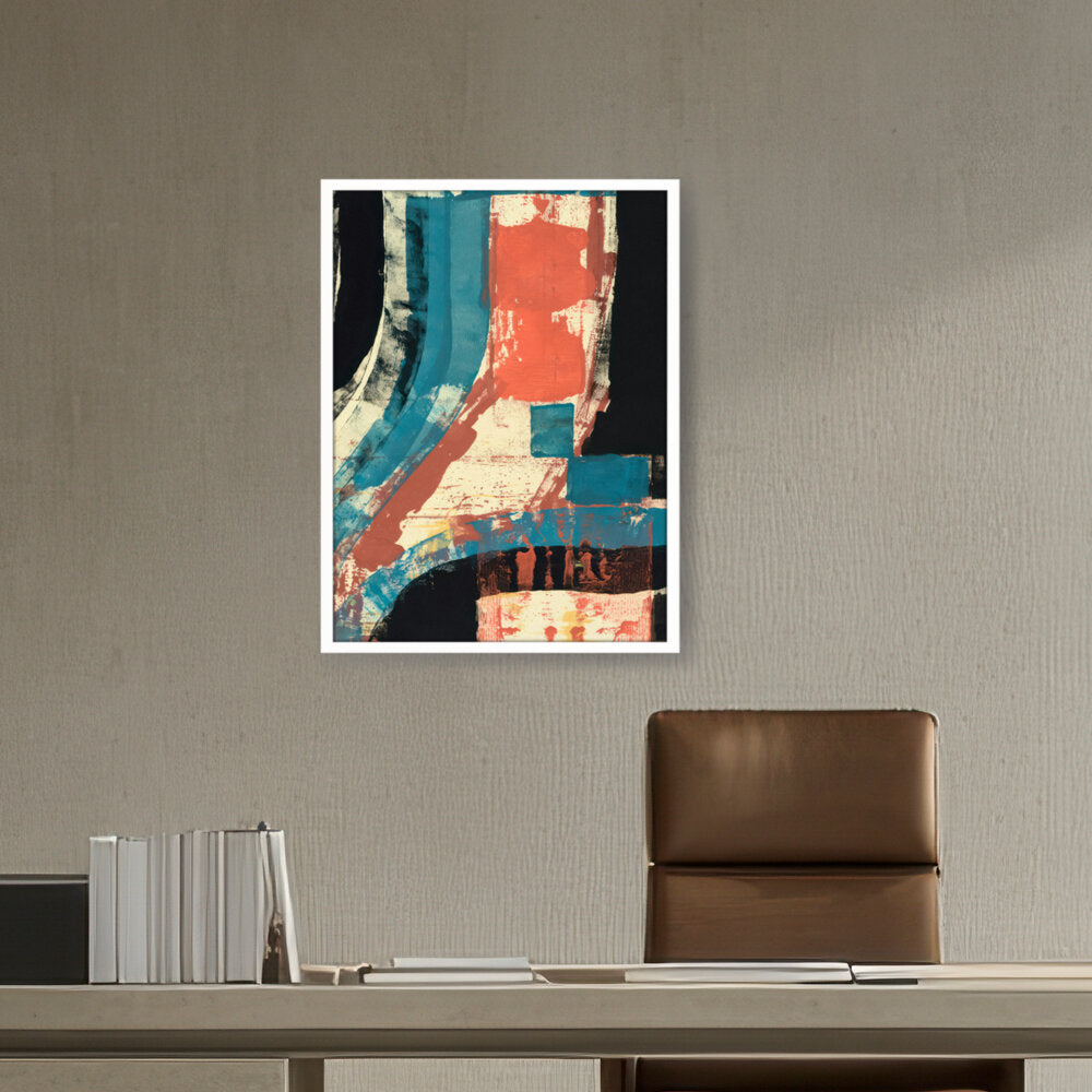 The Redemption Of Uncertainty - Framed Canvas