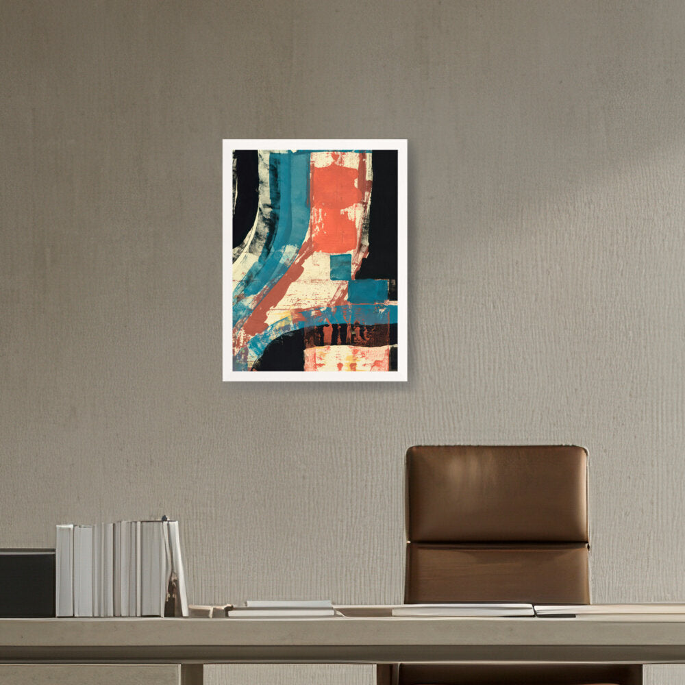 The Redemption Of Uncertainty - Framed Canvas