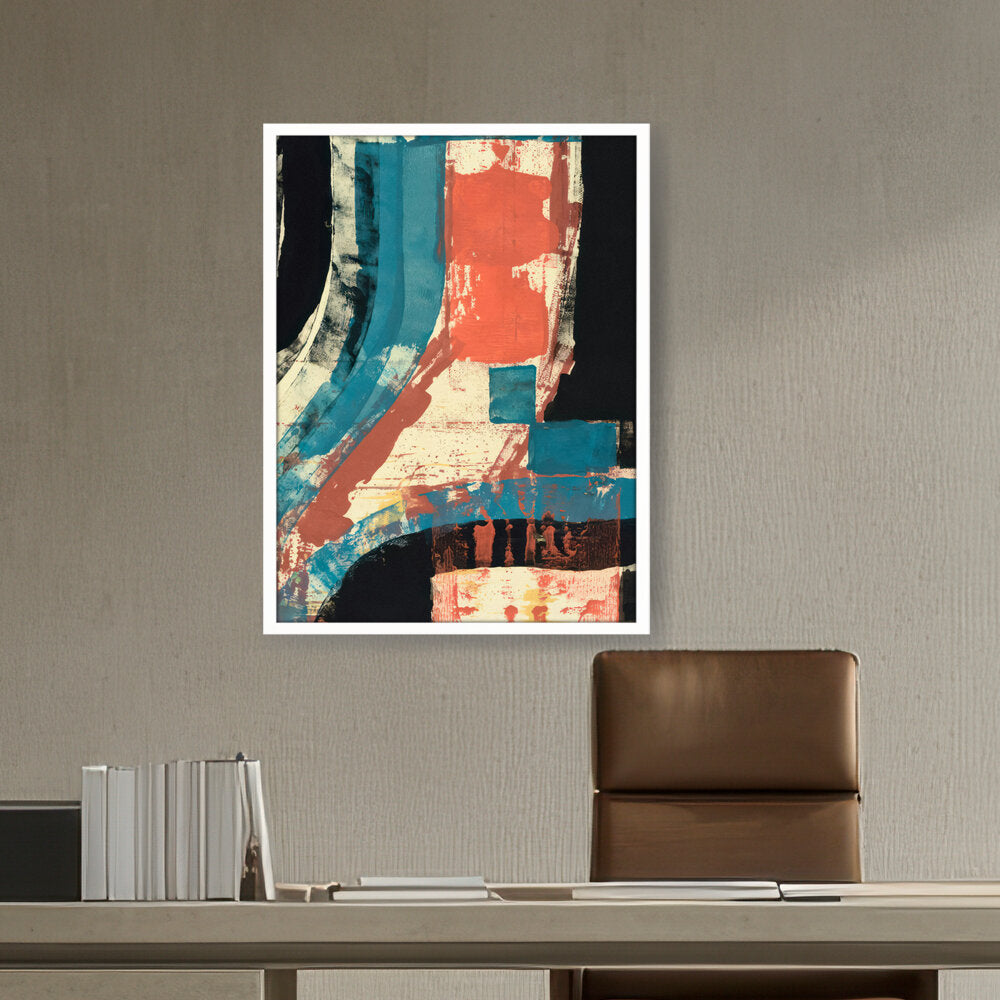The Redemption Of Uncertainty - Framed Canvas