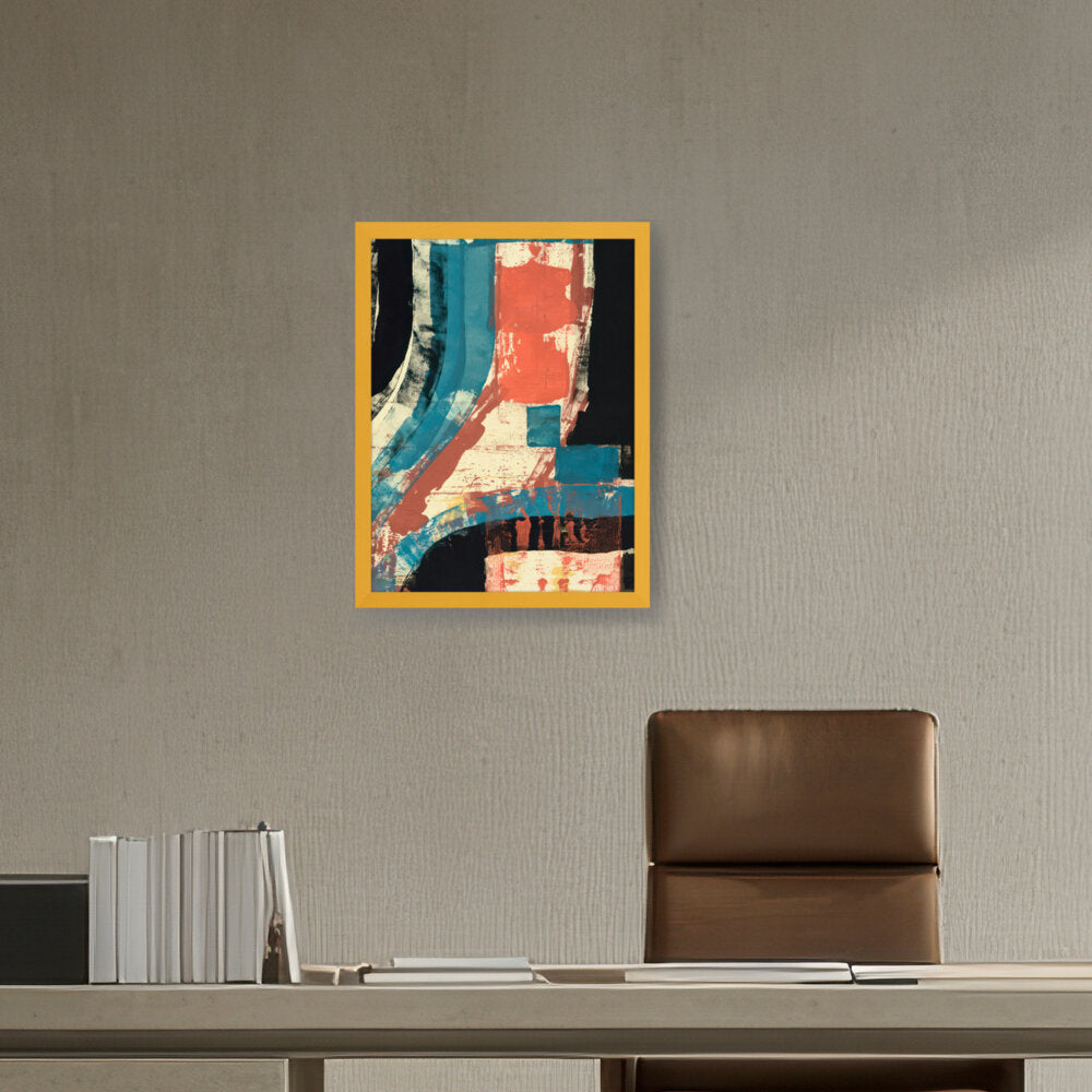 The Redemption Of Uncertainty - Framed Canvas