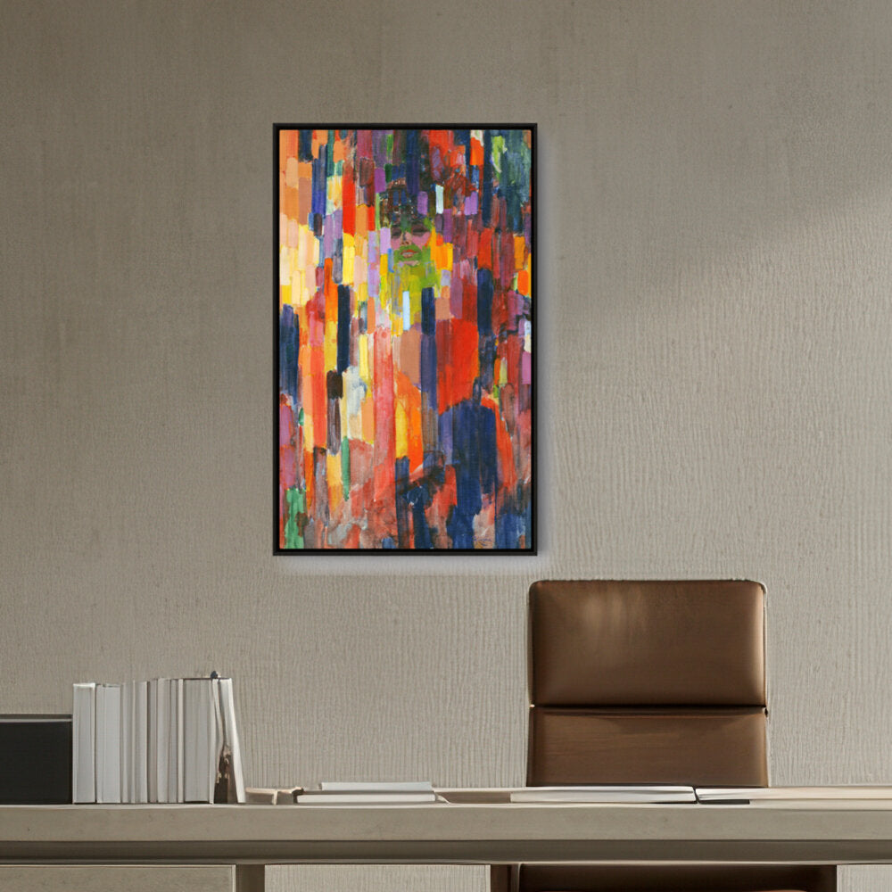 Madame Kupka Among Verticals - FLOATING FRAME