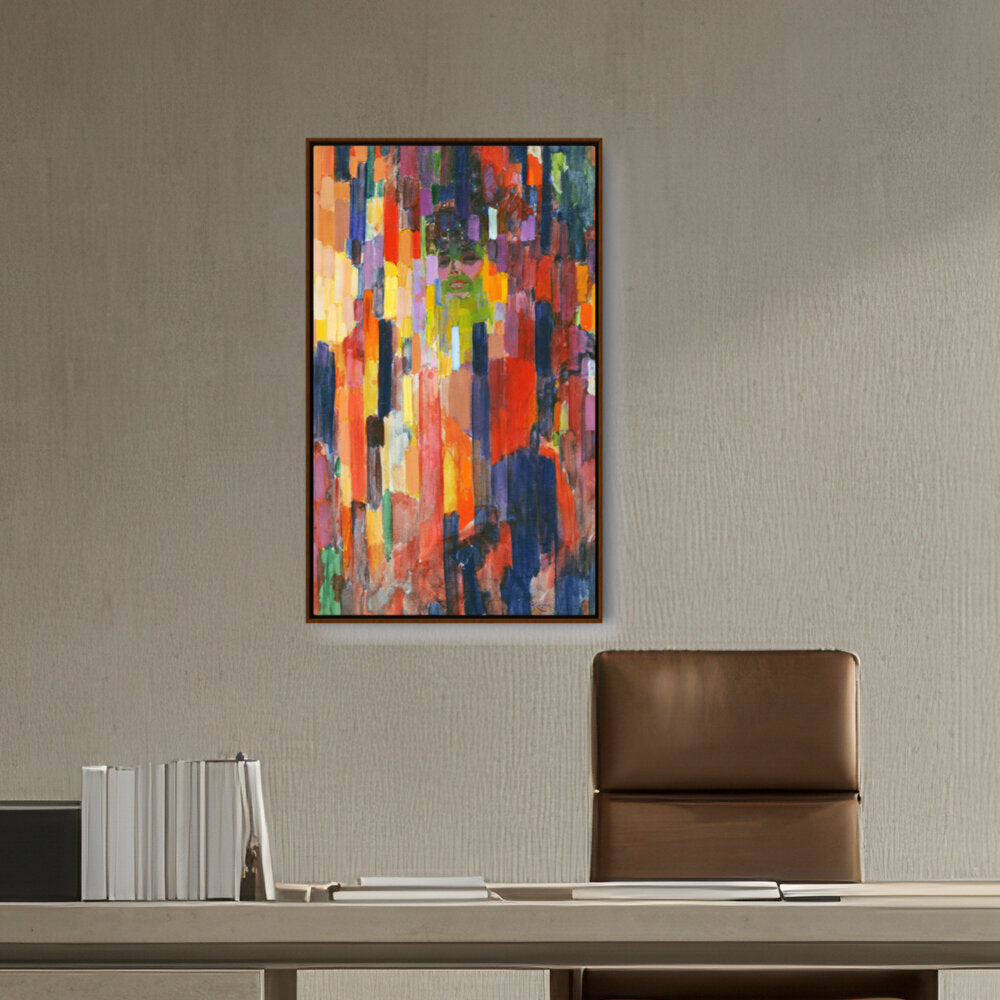 Madame Kupka Among Verticals - FLOATING FRAME
