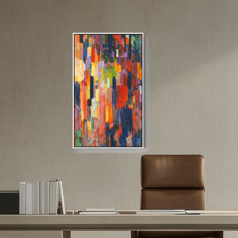 Madame Kupka Among Verticals - FLOATING FRAME