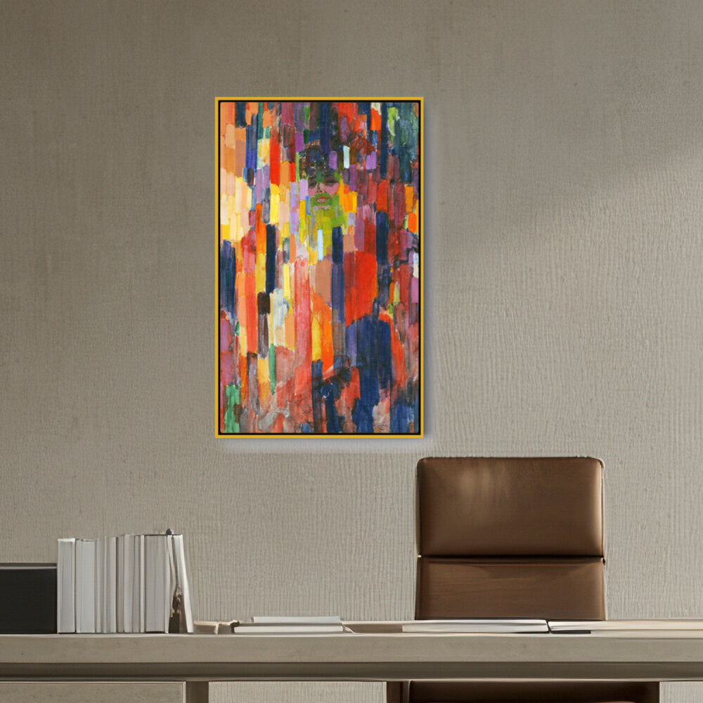 Madame Kupka Among Verticals - FLOATING FRAME