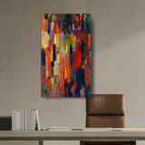 Madame Kupka Among Verticals - Wall Canvas