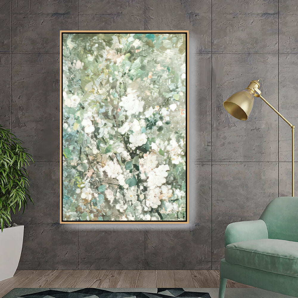 Flowering Apple Branch - FLOATING FRAME