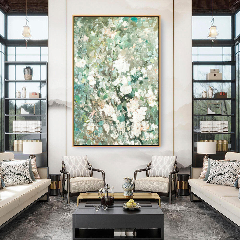 Flowering Apple Branch - FLOATING FRAME