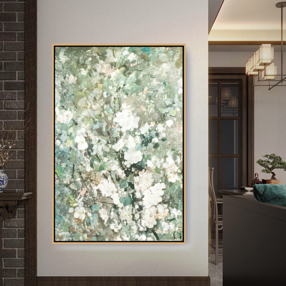 Flowering Apple Branch - FLOATING FRAME