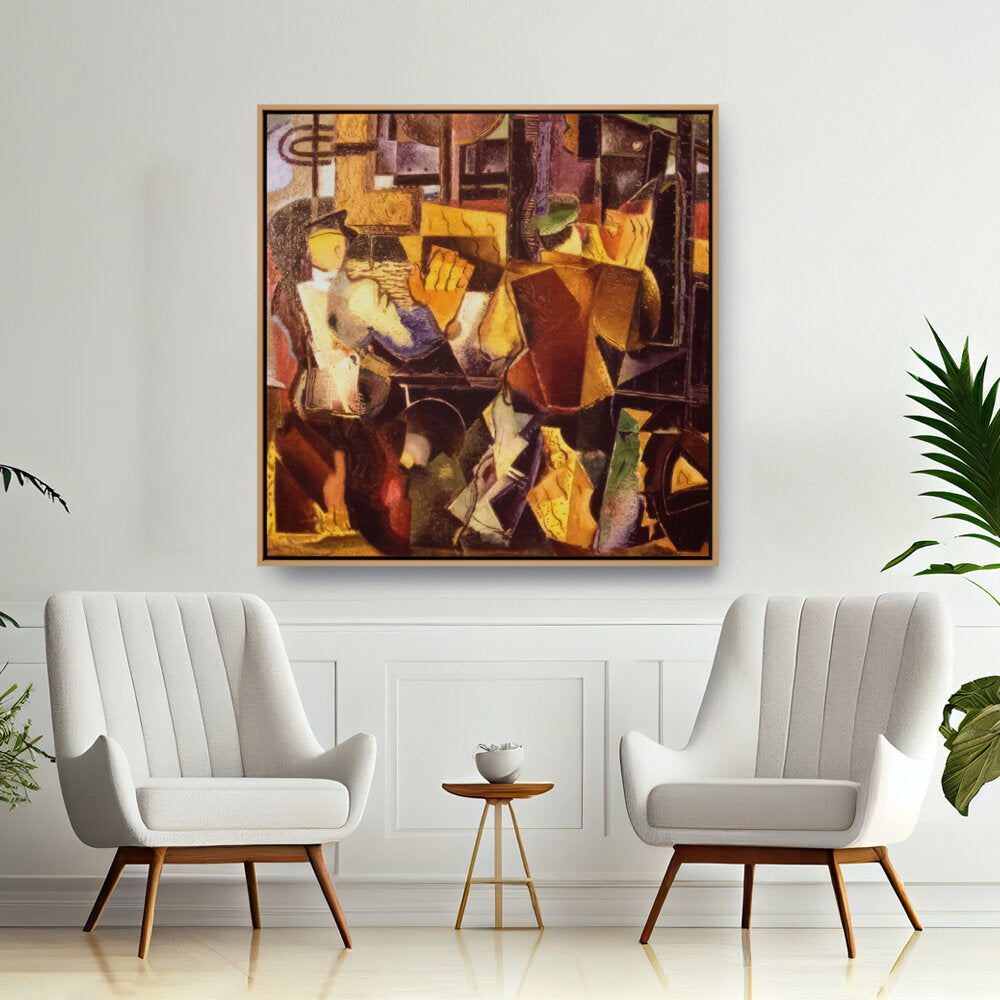 Abstract Geometric Planes - FLOATING FRAME
