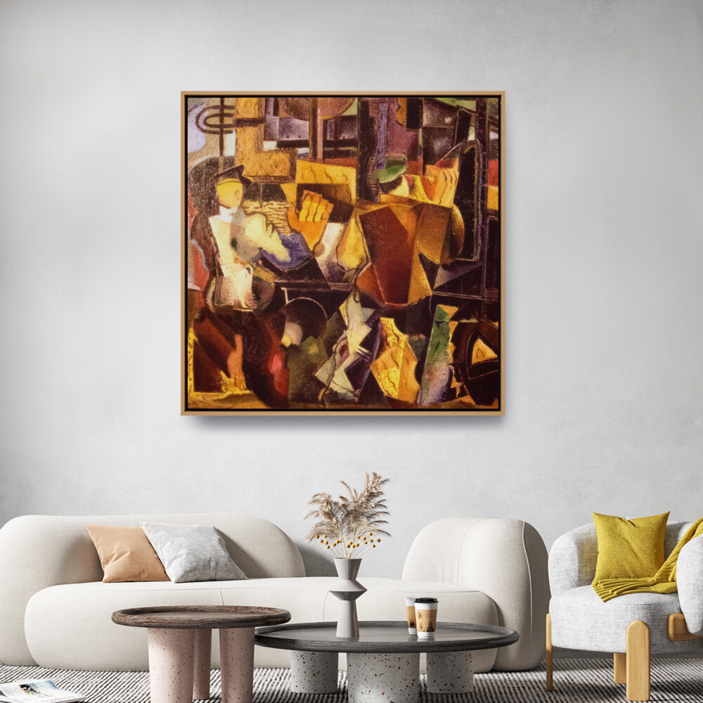 Abstract Geometric Planes - FLOATING FRAME