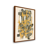 Abstract Motif - Framed Canvas