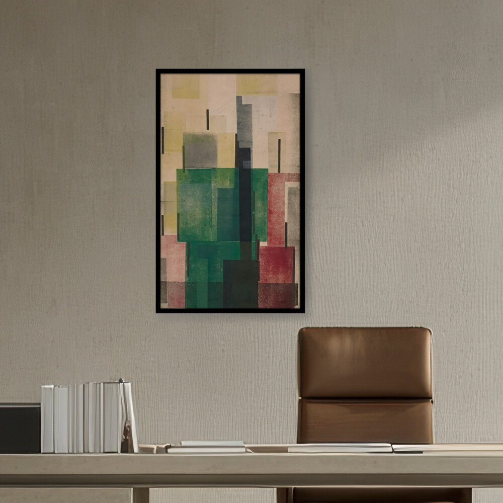 Composition - Framed Canvas