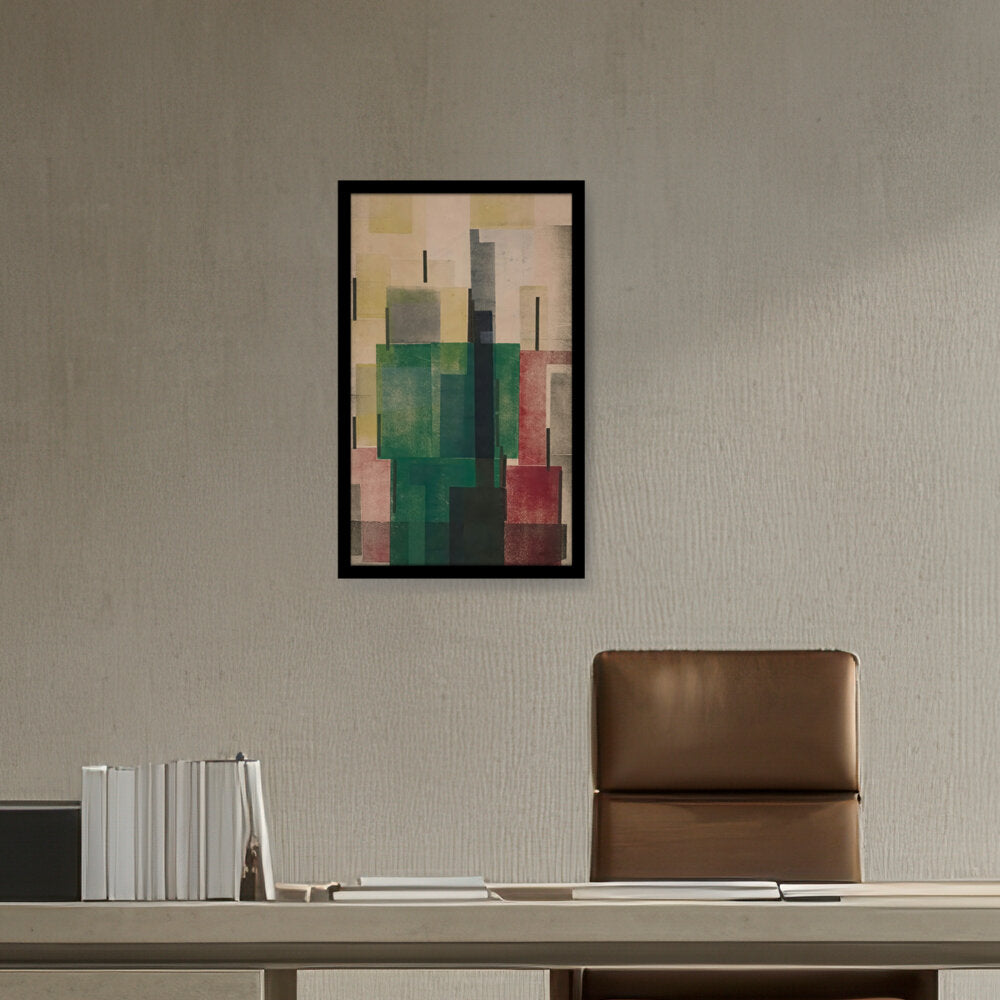 Composition - Framed Canvas