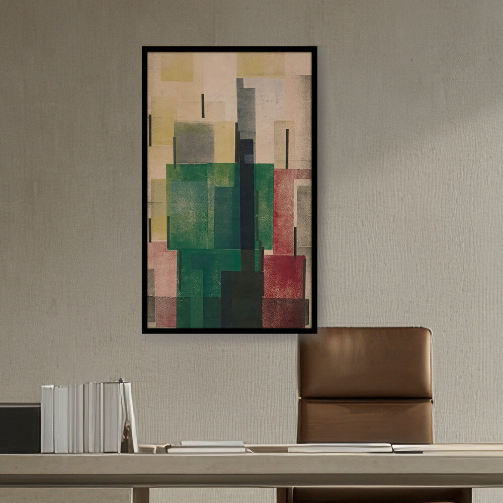 Composition - Framed Canvas